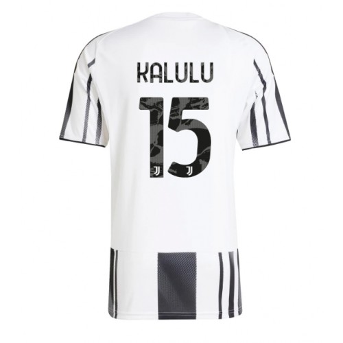 Lacne Muži Futbalové dres Juventus Pierre Kalulu #15 2025-26 Krátky Rukáv - Domáci Lacne Muži Futbalové dres Juventus Pierre Kalulu #15 2025-26 Krátky Rukáv - Domáci